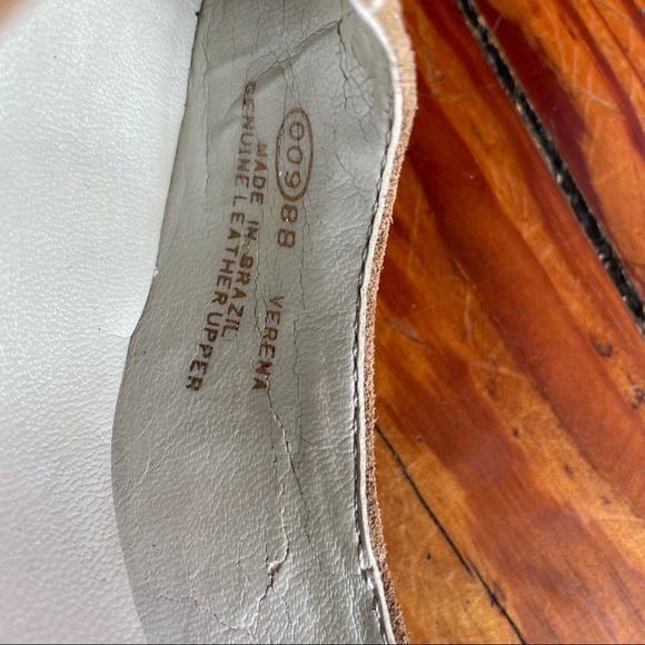 Unisa Camel Colored Suede Pumps, Square Toe, 8 - Picture 9 of 12